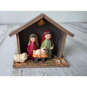 Suzi blossom Nativity Joseph as is Statue figurine Jesus Mary